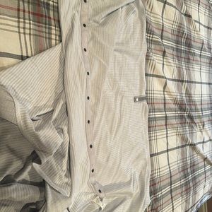 Lululemon Infinity Scarf light blue /grey